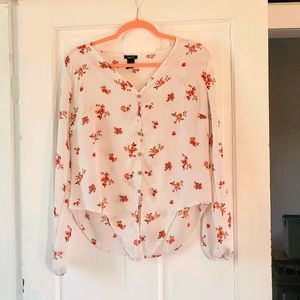 Long sleeve blouse